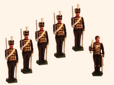 COJF-3187 - 3rd (Kings Own) Hussars 1890 (Set 34a) 6 Figures - Tradition - 54mm