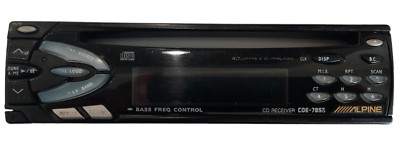 ALPINE CDE-7853 OEM CAR STEREO Detachable FACEPLATE ONLY ALPINE OEM CDE 7853