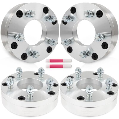 4Pcs 2'' 6x5.5 to 5x4.75 Conversion Wheel Adapters For Chevrolet Avalanche 07-13