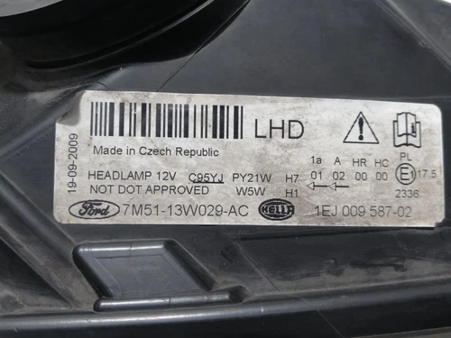 Scheinwerfer Rechts für FORD C-MAX (CB3)(2007) Titanium 2009 1316042 - Bild 2 von 10