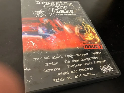 Dragging the Lake Video Magazine DVD Black Flag The Used Thrice Blink 182 VGC - Picture 1 of 2