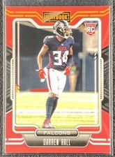 2021 Panini Playbook Darren Hall Rookie Card RC #178 - Atlanta Falcons