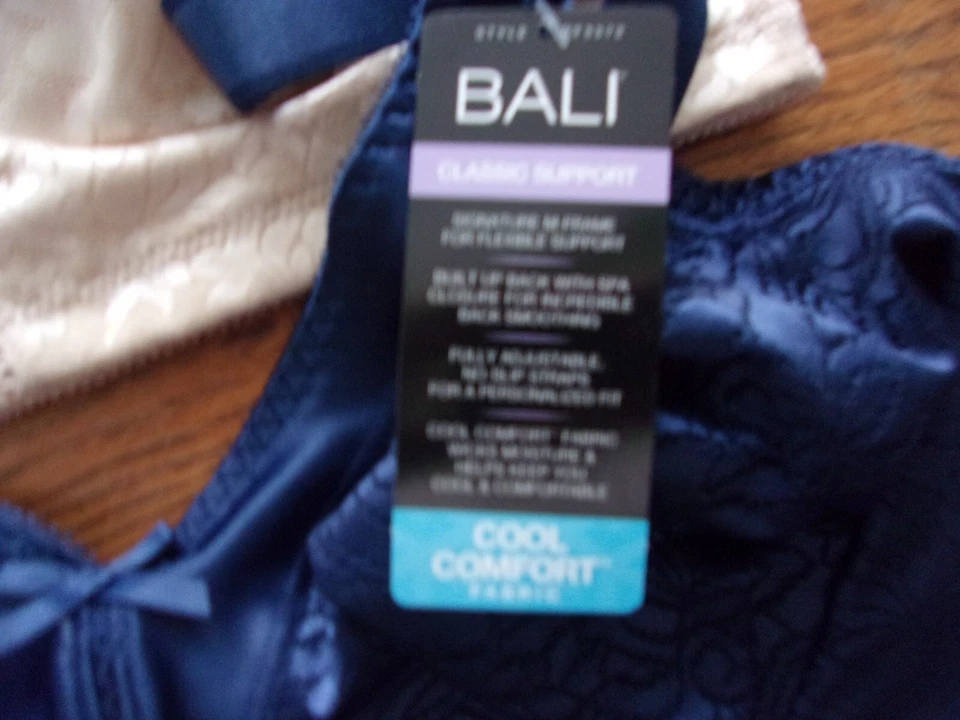 Sujetador inalámbrico Bali Classic Support Cool Comfort tela DF 3372 - TU ELECCIÓN Foto 3 de 3