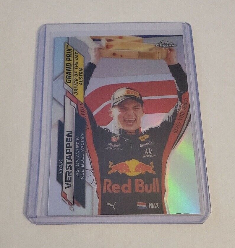 R63,960 - 2020 Topps Chrome Formula 1 F1 Refractor #162 Max Verstappen