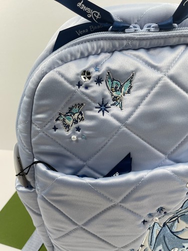 Mochila pequeña Vera Bradley Disney CENICIENTA Paisley on Morning Glory nueva con etiquetas - Imagen 8 de 9