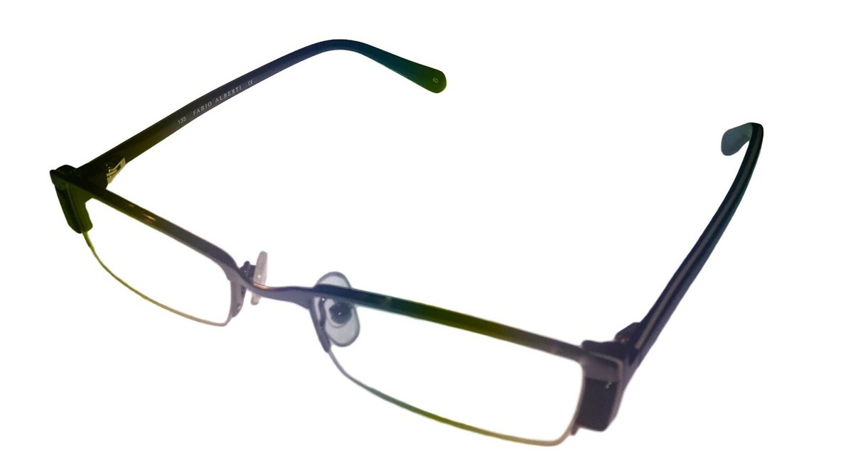 Fabio Alberti Unisex Optical Frame FA886 2 Combo Rectangle 