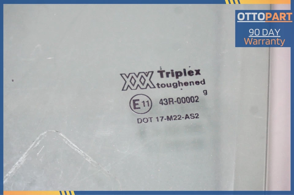 Jaguar XJ6 XJ8 1996 Vanden Plas ventana delantera izquierda puerta vidrio fabricante de equipos originales Foto 4 de 4