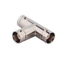 BNC adapter BNC Jack Female to 2 X Jack "T" Type 3 Way RF Coax Adapter Connector