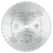 CMT Orange Chrome 10” Crosscutting Blade, 80 Teeth, HiATB, 0.126” 283.680.10