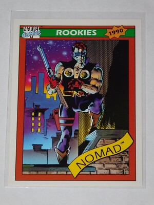 1990 IMPEL MARVEL UNIVERSE SERIES 1 NOMAD CARD #86