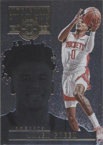 Jalen Green 21/22 Panini Illusions TOUGH Rookie Insert SSP! | eBay