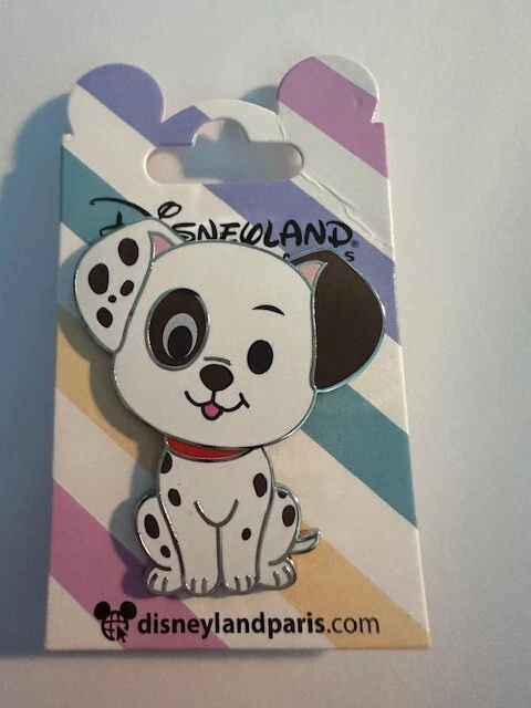 DLP Patch Big Head 101 Dalmatians Disney Pin (B)
