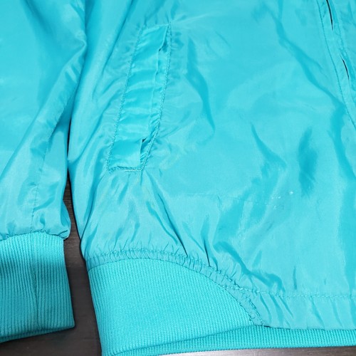 Antigua Aquamarine Nylon Zip windbreaker Leisure Living L - Picture 14 of 17