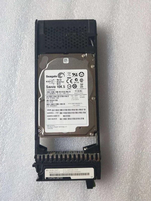 Fujitsu Eternus DX S2 900GB SAS 6G 10K 2.5" Hard Drive HDD In Caddy CA07339-E524 - Image 2 of 4
