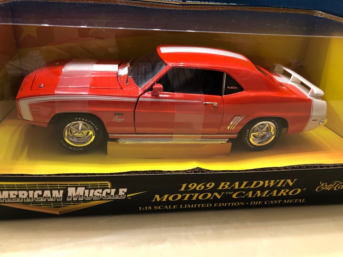 ダイキャスト　1/18 1970 BALDWIN MOTION CAMARO 1/18 AMERICAN MUSCLE 1970 1/2 Baldwin Motion Chevy Camaro SS