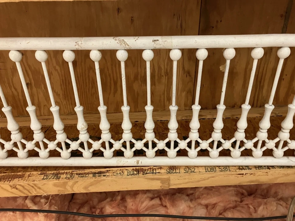 古董 19 世纪 90 年代装饰木制品,高 12 英寸,每英尺 95 美元,至少 3 英尺 — 第 3/4 张图片