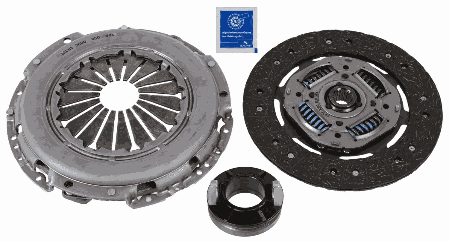 SACHS Clutch Kit 3000 950 564 For KIA CEE'D SW ED 2007 to 2012 - Image 28