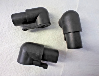 Lot of 3 ~ Server 7796, Express Condiment Pump Discharge Fitting, 0.256 Medium