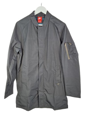 Nike F.C. Herren Parka Bomberjacke Grau Gr. M/50 Streetwear Jacke