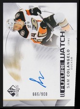 2024-25 2 Sam Colangelo Rookie Auto 036/599 Anaheim Ducks #140