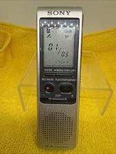 Sony ICD-B120 16 MB 7.5 Hours Handheld Digital Voice Recorder Bin C