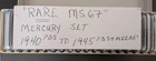 1940-1945 Mercury Dime 10C PDS NGC MS67 SHORT SET PLUS MICRO S 45 AND 1940 PDS