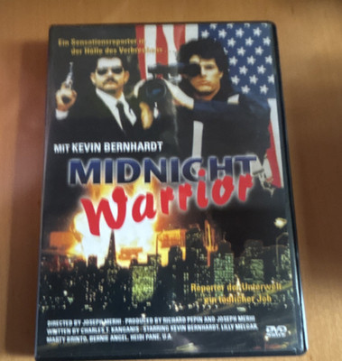 Best Entertainment Midnight Warrior DVD FSK 16 Kevin Bernhardt Deutsch Extras