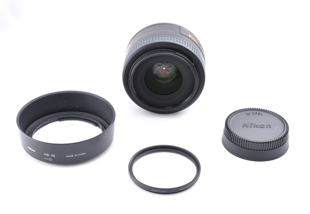 Nikon AF-S DX NIKKOR 35mm f/1.8G DX Wide Angle Lens w/Hood 