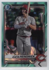 2021 Bowman Draft Chrome Aqua Lava Refractor 39/199 Austin Hendrick #BDC-138 3ff