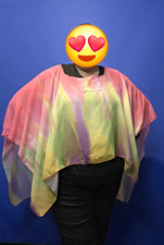 Kimberly C Women s Sheer Chiffon Tie-Dye Kimo...