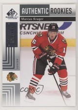 2011-12 SP Game Used Edition Authentic Rookies 529/699 Marcus Kruger #164 x6g