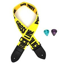 Acoustic Guitar Strap Electric Guitar Straps with Leather Ends Adjustable Cla...