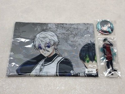 Blue Lock Blu-ray Limited Edition Anime All Volumes Acrylic Stand & Badge Set