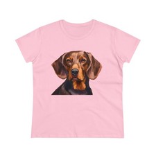 Hannoverscher Schweisshund Women's Midweight Cotton Tee
