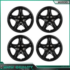 14 Inch Set Of 4 Snap On Full Hub Caps Wheel Covers Universal Fit R14 Tire Rim 14 Inch Set Of 4 Snap On Full Hub Caps Wheel Covers Universal Fit R14 Tire Rim