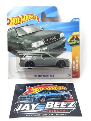 Hot Wheels 2026 NEW Case J '94 Audi Avant RS2 Gray SC (Promo Combine Shipping)