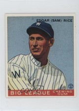 1983 Renata Galasso 1933 Goudey Reprints Sam Rice #134 HOF 0q3