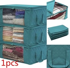 Storage Box Household Folding Quilt Bag Wardrobe Clothing Dust Organizer Home