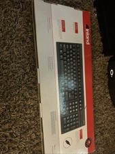 Inland Mc855718 Windows 107-Key Keyboard Black PS/2 New In Box