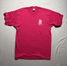 Vintage 90s Fruit Of The Loom Red T Shirt Men’s L Made In USA