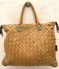 "Borsa a mano ""Gabs"" in pelle intrecciata 4 x 31 x 36 cm borsa"