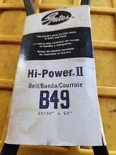 Gates B49 Hi-Power II Belt , 21/32" X52"