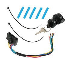 Wflnhb Ignition Key Switch Repair Harness Pigtail Kit Replacement for Polaris Sp
