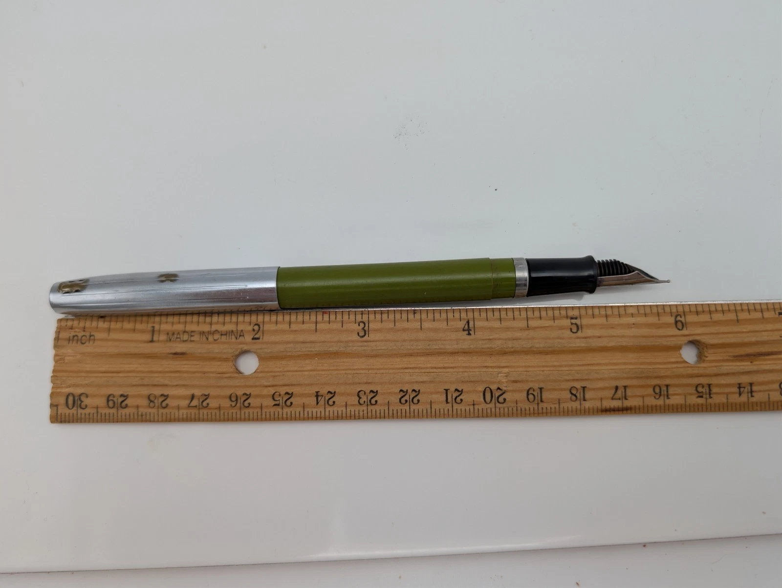 Vintage Fountain Pen Lot of 3 Sheaffer Pelikan Wearever Untested As-Is - product detail image 6