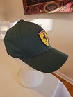 Ferrari Baseball Cap Hat Yupoong Flexfit Small Medium Green Polyester Cotton  — photo 5