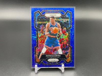 2023-24 Panini Prizm Patrick Ewing #188 Blue Sparkle Prizm /144 TTC4145