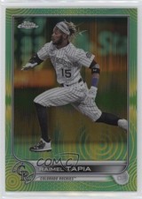 2022 Topps Chrome Sonic Green & Yellow Pulse Refractor /99 Raimel Tapia #69 0x4v
