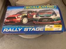 scaletrix rally stage set (hardly used 650 cm track length)