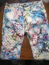 Vintage Versace Paint Splatter Pants