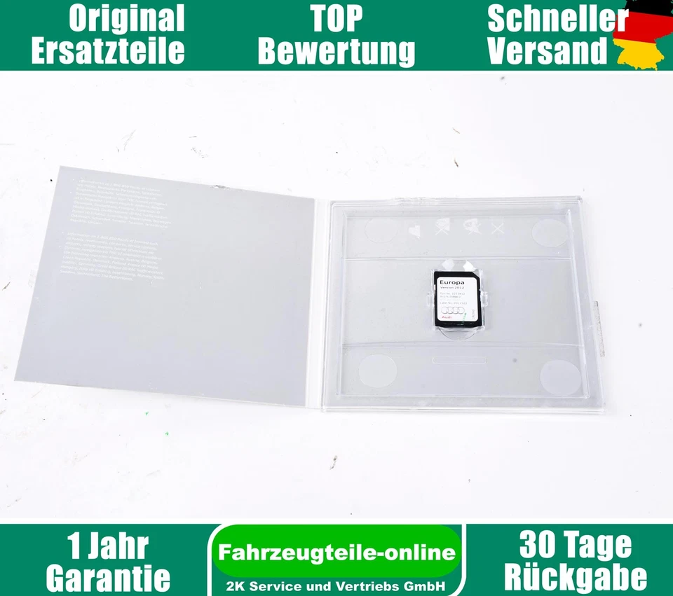 Speicherkarte Navigation Map Navigation (RMC) 2012 Audi A6 C7 4G 8X0919884D - Bild 2 von 3